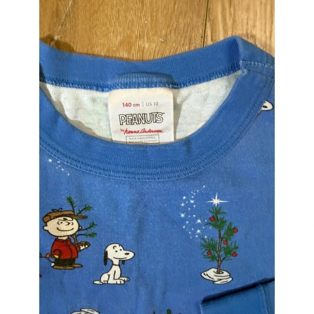 Hanna Andersson Pajamas Kids Size 10 Multicolor‎ Peanuts Marvel Holiday 8pc Lot